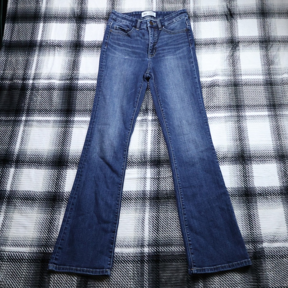 BKE Parker Universal Fit High Rise Tailored Bootcut Jeans 25x31.5 Medium Wash